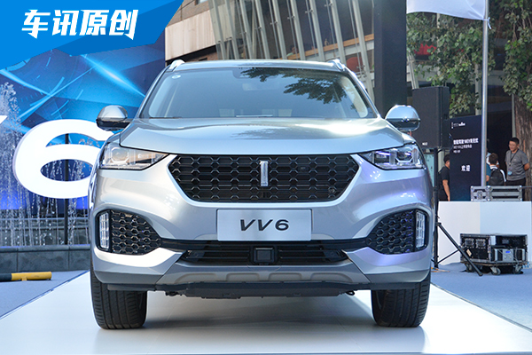 首次搭载四轮驱动系统 WEY VV6实拍解析