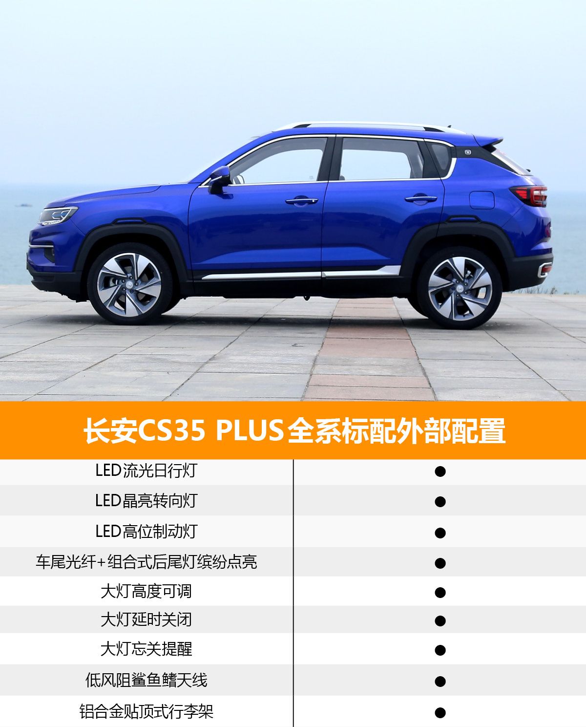 首推自动酷联型 长安CS35 PLUS购车手册