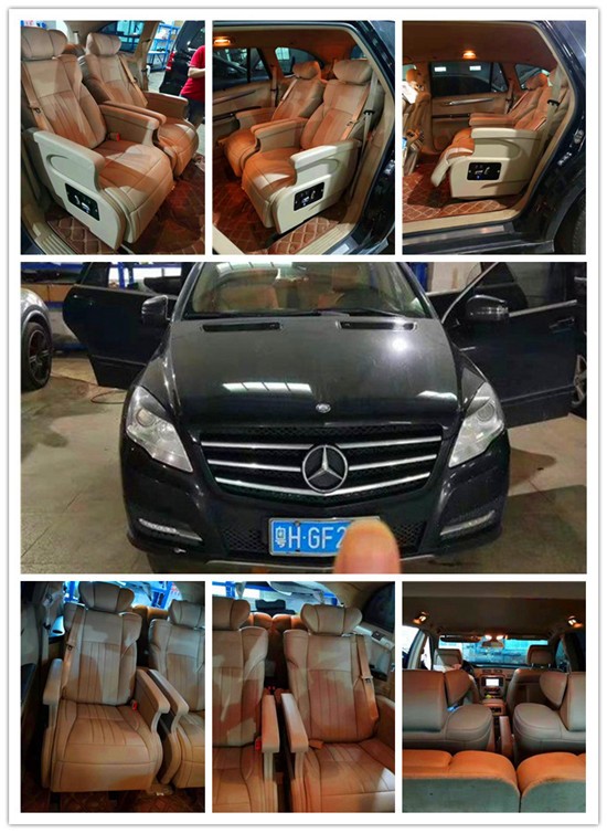 特斯拉Model X改装飞机头等舱专用航空座椅