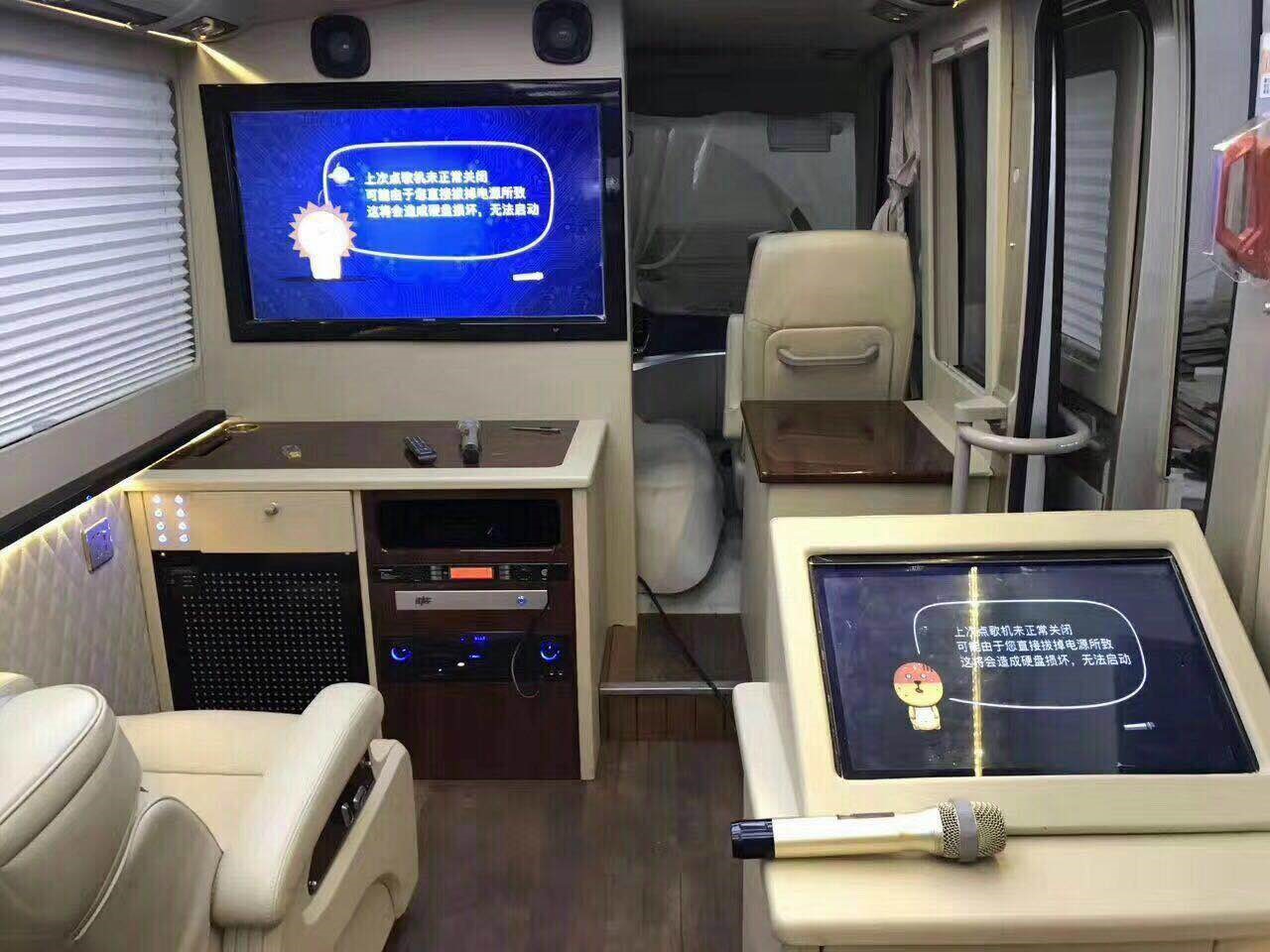 大巴车改内饰 考斯特改内饰坐椅报价及案例