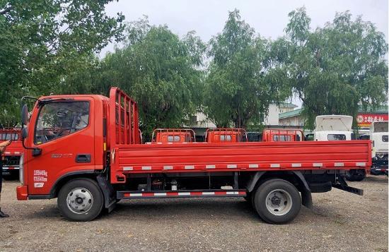 福田奥铃2.8排量4米2货车红色办起价格现车