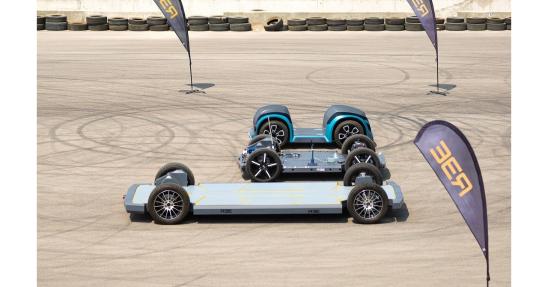 以色列电动车初创公司REE展示3个模块化电动车平台
