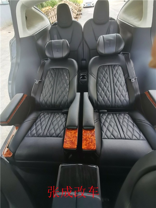 特斯拉modelx改装航空座椅案例改装航空座