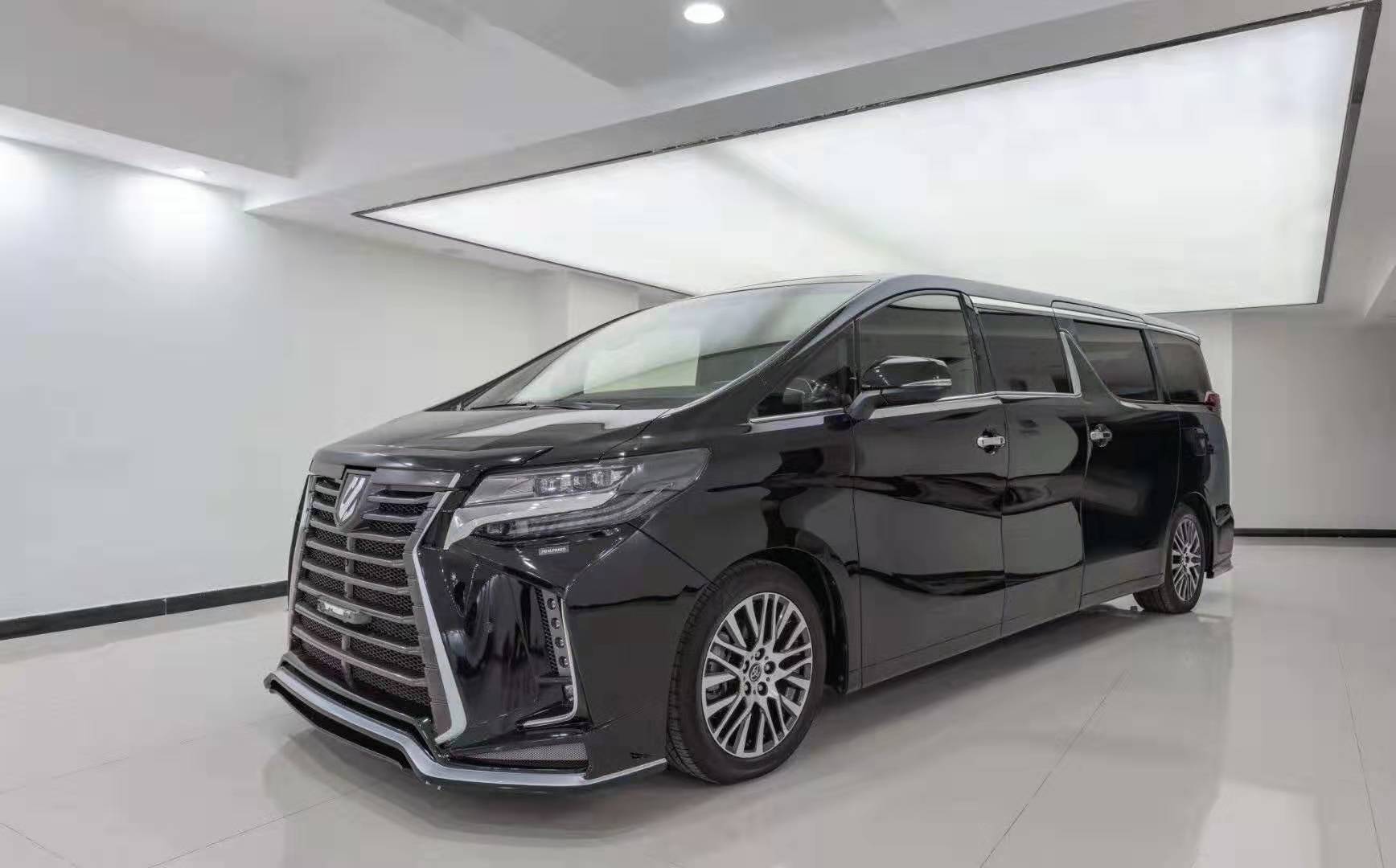 21款丰田阿尔法加长防弹5.98米动力足够