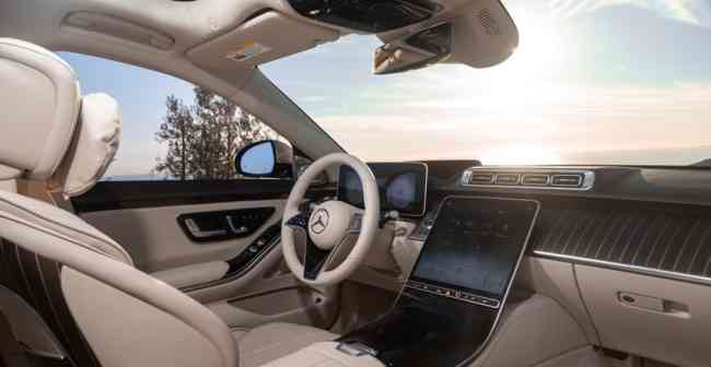 听引擎声浪轰鸣2021款迈巴赫S450 S580 