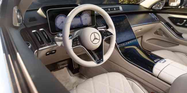 听引擎声浪轰鸣2021款迈巴赫S450 S580 