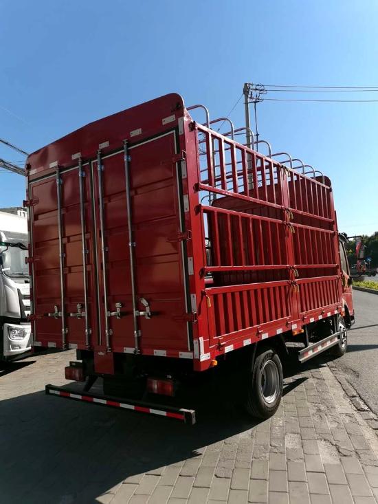 重汽豪沃4米2宽体高栏北京报价多少现车