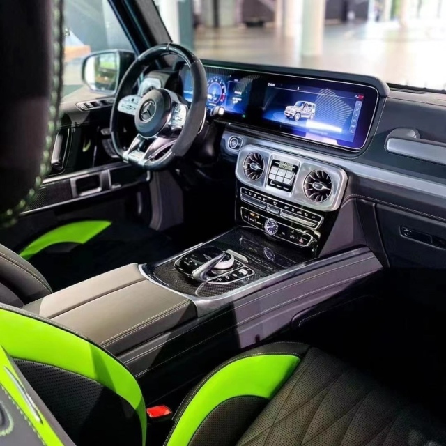 全新奔驰G63 港口现车国六b配置颜色全