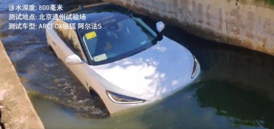 从涉水行车安全性能研判极狐阿尔法S家族化的架构优势