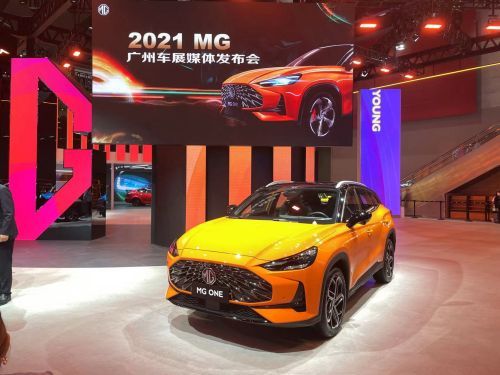 全新智能的MG ONE广州车展开始盲订     