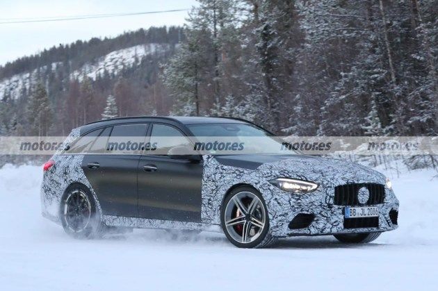 有望今年年内首秀 全新梅赛德斯-AMG C 63 Estate谍照曝光 