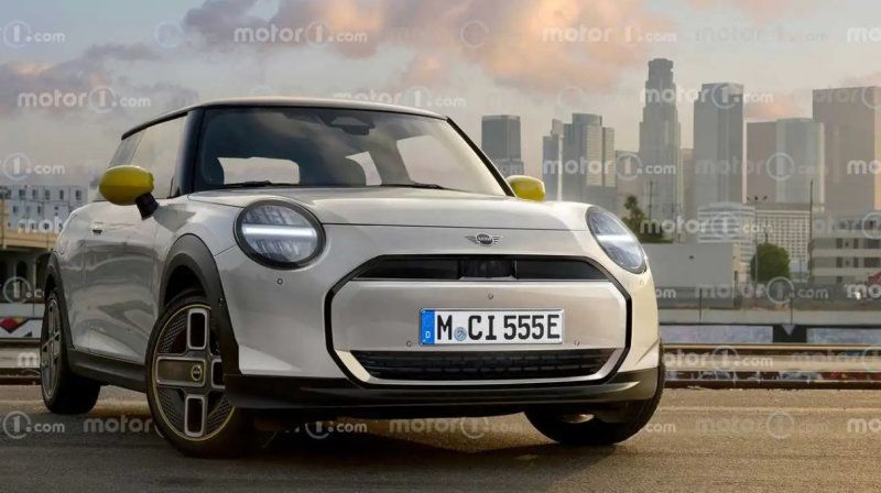 最快将在2022年内亮相 全新MINI COOPER假想图 