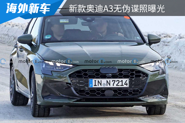 采用全新的前脸设计 新款奥迪A3无伪谍照曝光