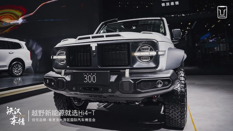 坦克越野新能源家族亮相粤港澳车展，坦克500 Hi4-T月底上市