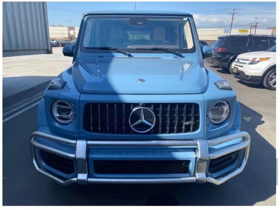 23款奔驰G63美规版中国蓝特惠随时提车 