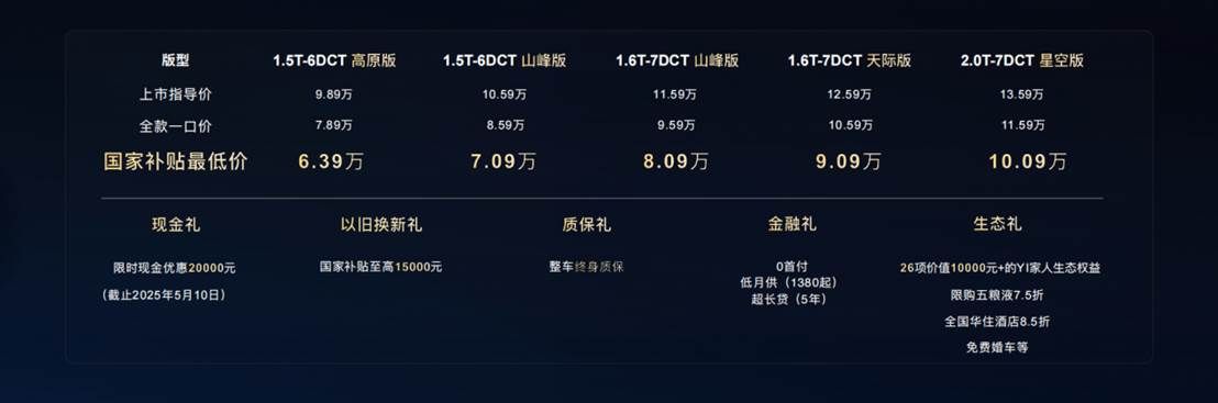 凯翼昆仑2025款正式上市  以