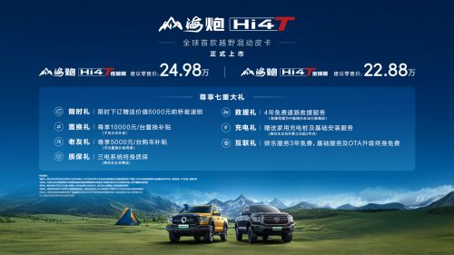 真实力山海炮Hi4-T斩获澳洲权威媒体“2025最佳新能源皮卡”大奖