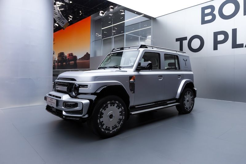 iCAR V23改装家族登陆成都车展 赛博版首秀亮相