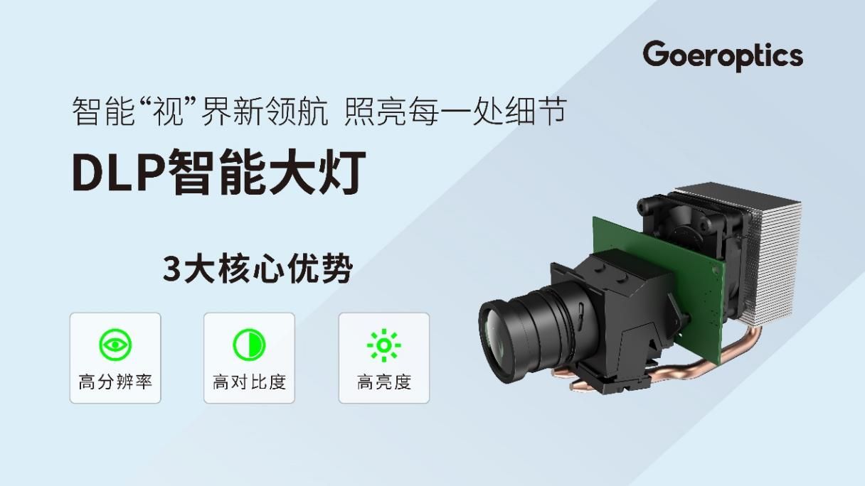  歌爾光學(xué)光博會首發(fā)DLP智能大燈,多元方案推動車載光學(xué)普及
