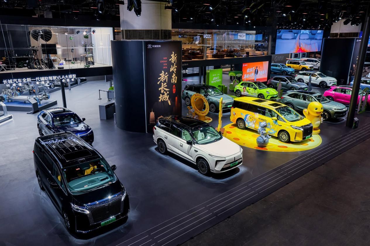 2025广州车展：魏牌VLA辅助驾驶大模型即将“上车”