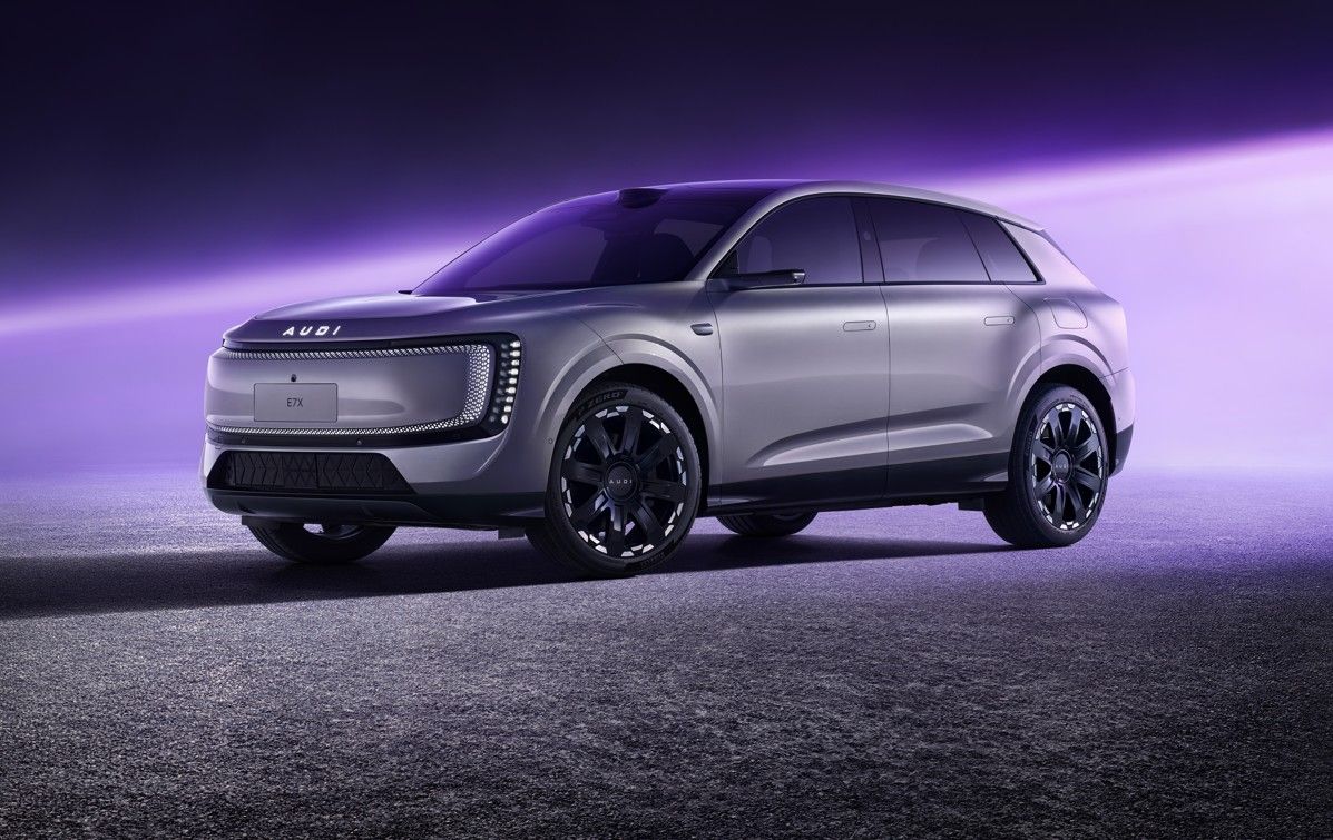 AUDI品牌第二款车型E7X官图公布 计划北京车展亮相