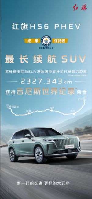  20万级SUV：红旗HS6满足你的既要又要    