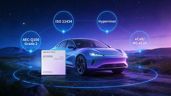 移远通信率先推出车规级5G R18模组AR588MA