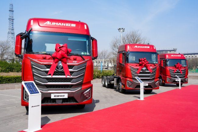 让资源运输更高效，欧曼星辉动力14L燃气车重塑运营新范式