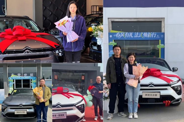 驾乘舒适在线:首批东风雪铁龙新款凡尔赛C5 X交付