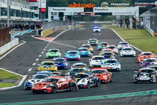 WeTrade 8 号赛车领跑富士站,持续霸榜 PCCA 争冠梯队