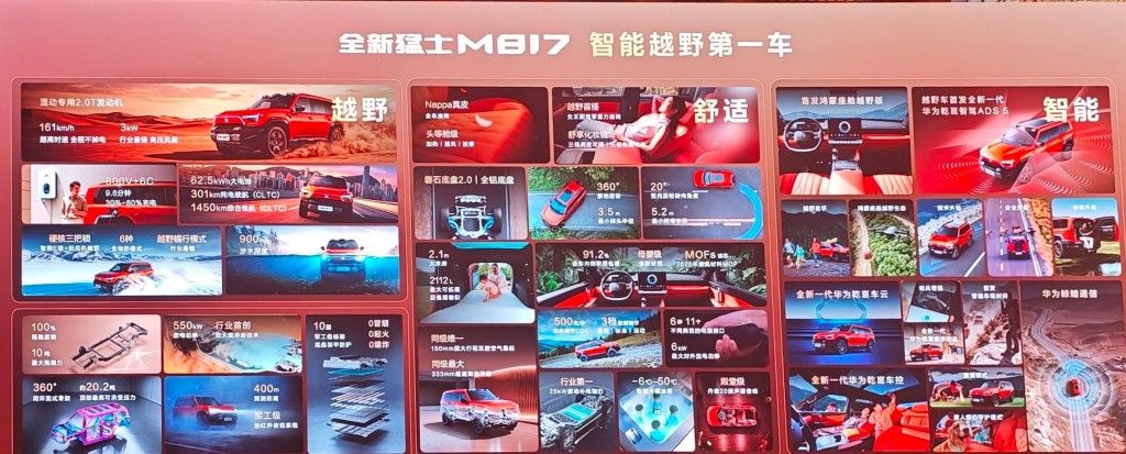 29.99万起！全新猛士M817全维度升级 这波配置太值