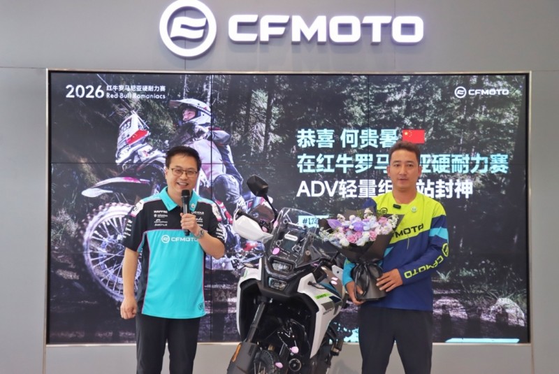 春风动力赠予冠军战车，宣布落地何贵暑宣威冠军店