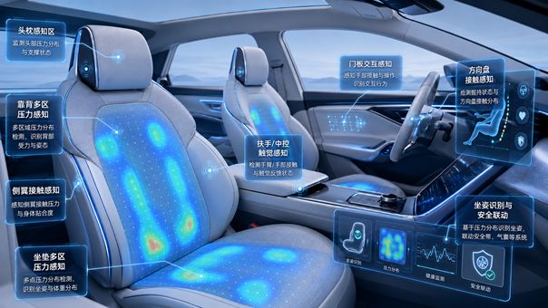 方舟智造:车规级柔性感知方案赋能智能座舱体验升级(图2)