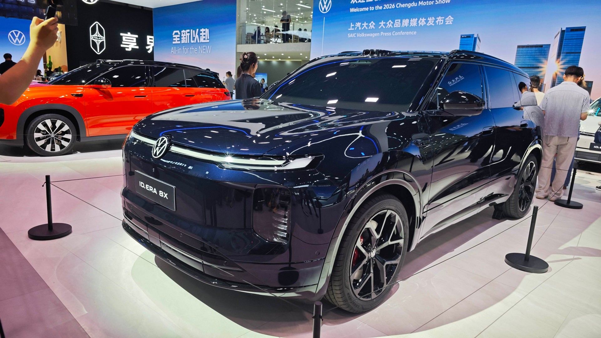 2026成都车展：大众ID.ERA 8X迎来首发亮相