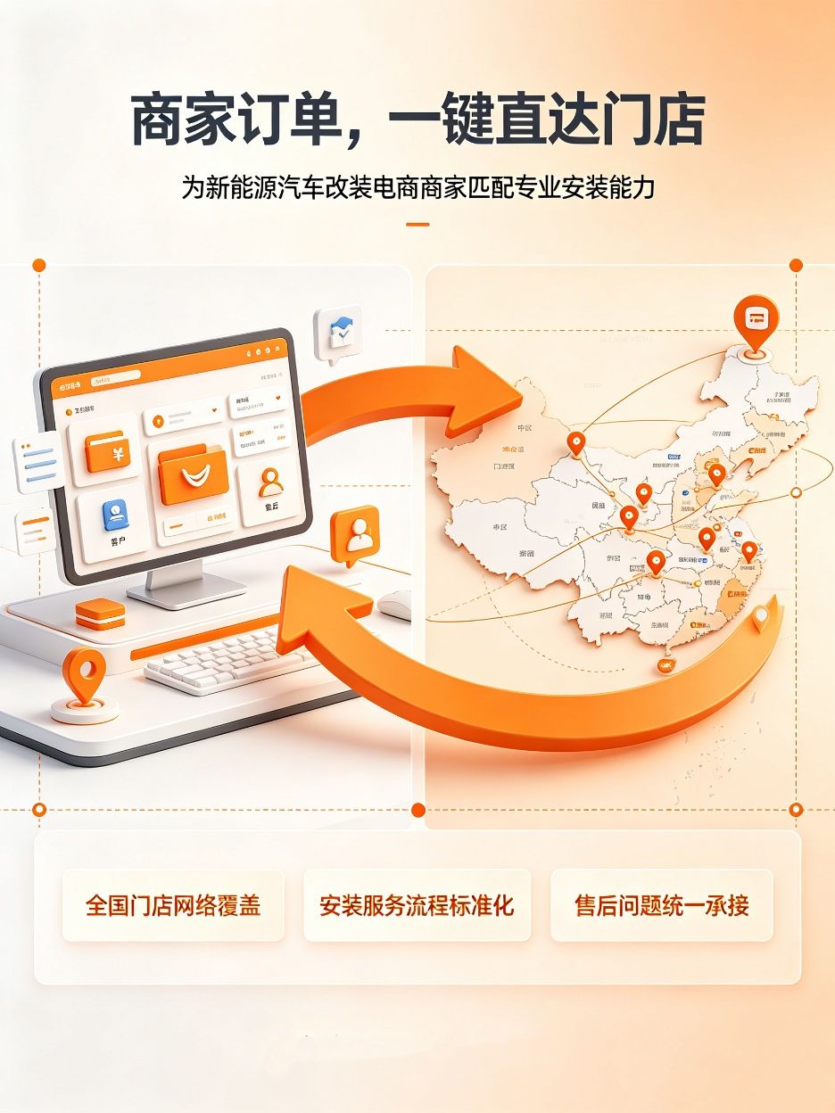 新能源改装的下半场拼产品更拼安装车猪猪6万+门店承接高标准交付