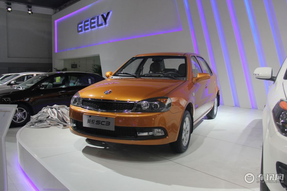 买车通 车展图片 2012青岛秋季国际车展 吉利英伦 吉利汽车 吉利sc3