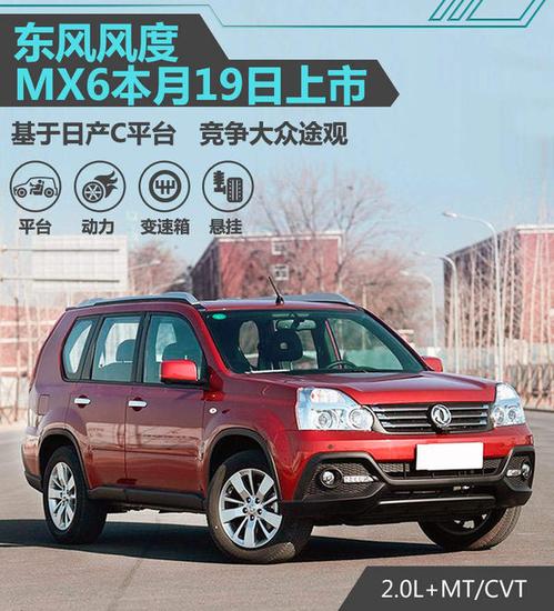 新款东风风度mx6降价来袭全面升级不加价