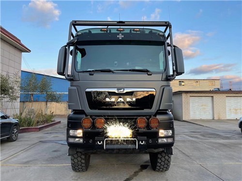 21款德国曼8x8越野房车淋浴期间可以