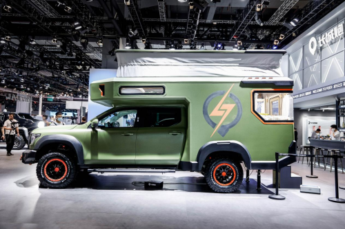 2023款乘用炮1268万元起上市长城炮最强皮卡阵容惊艳上海车展