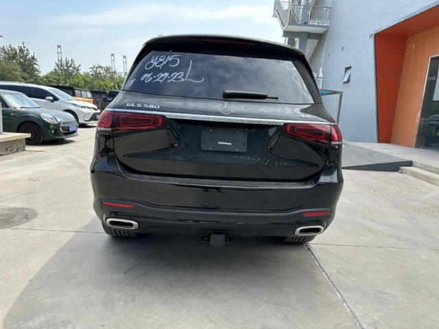 23款美规奔驰gls580v8顶配160万